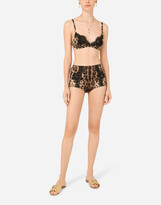 Thumbnail for your product : Dolce & Gabbana High-waisted stretch satin panties
