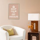 Thumbnail for your product : Art.com "Keep Calm and Eat Chocolate" Framed Art Print