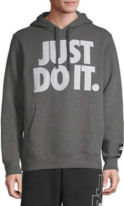 nike men's long sleeve embellished hoodie