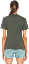 Thumbnail for your product : Raquel Allegra Henley Cotton-Blend Tee in Vintage Green