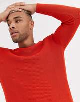 Thumbnail for your product : Bershka sweater in rust