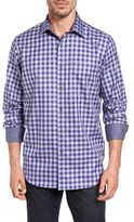 Thumbnail for your product : Bugatchi Men's Classic Fit Shepherd's Check Sport Shirt