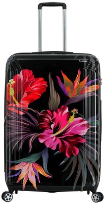 triforce floral luggage