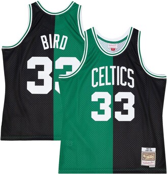 Larry Bird Boston Celtics Mitchell & Ness Floral Fashion 1985-86 Hardwood  Classics Swingman Jersey - Black