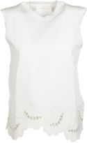 Thumbnail for your product : Victoria Beckham Floral Embroidered Top
