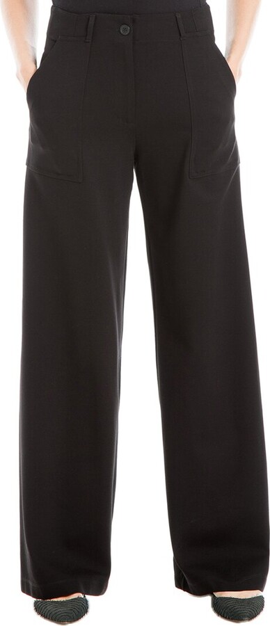 Max Studio Ponte Wide Leg Pant