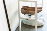 Thumbnail for your product : Yamazaki Home Tower Bench Shoes Rack, White
