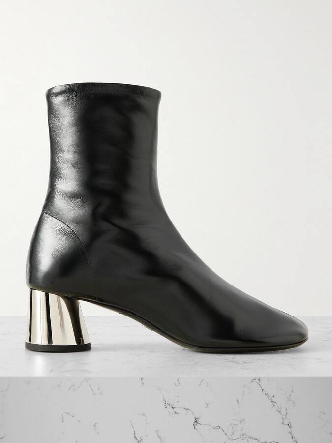 Proenza Schouler Glove Leather Ankle Boots - Black