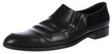 Thumbnail for your product : Dolce & Gabbana Leather Round-Toe Loafers