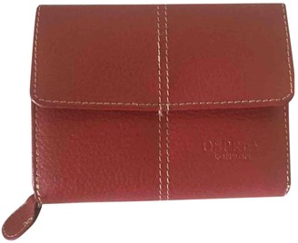Osprey Red Leather Wallets
