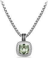 Thumbnail for your product : David Yurman Albion Pendant with Prasiolite and Diamonds