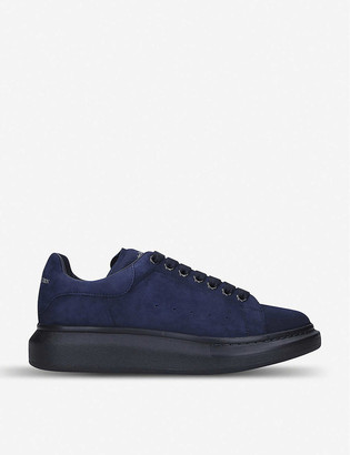 alexander mcqueen shoes blue and white
