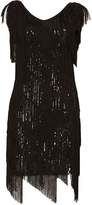 Thumbnail for your product : Izabel London Sequin Tassel Dress
