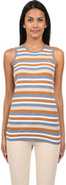 Thumbnail for your product : Minnie Rose Loose and Easy Tank in Chambray Combo