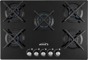 ABBA Natural Gas 5 Burner Cooktop