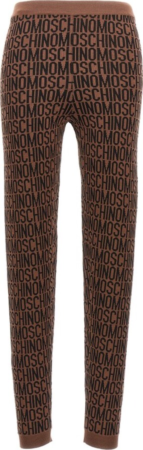Moschino All-Over Monogrammed Leggings - ShopStyle