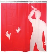 Thumbnail for your product : Kikkerland Design 'PsychoTM' Shower Curtain