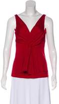 Thumbnail for your product : Prada Sleeveless Woven Top