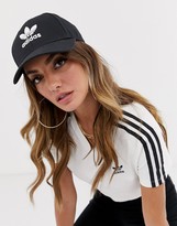 Thumbnail for your product : adidas trefoil logo cap in black