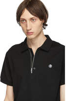 Thumbnail for your product : Diesel Black T-Hart Zip Polo
