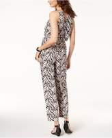 Thumbnail for your product : Thalia Sodi Printed Chain-Neck Jumpsuit, Created for Macy's