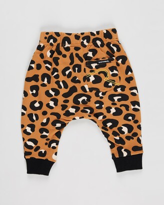 Rock Your Baby Boy's Brown Sweatpants - Leopard Skin Trackpants - Babies - Size 6-12 months at The Iconic