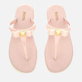 Thumbnail for your product : MICHAEL Michael Kors Women's Caroline Jelly Toe Post Sandals - Soft Pink