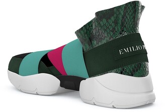 Emilio Pucci City Up custom sneakers