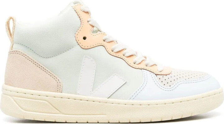 Veja V-15 high-top sneakers