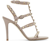 Thumbnail for your product : Valentino Pink Garavani Rockstud Cage Sandals