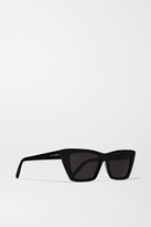 Thumbnail for your product : Saint Laurent Mica Cat-eye Acetate Sunglasses - Black