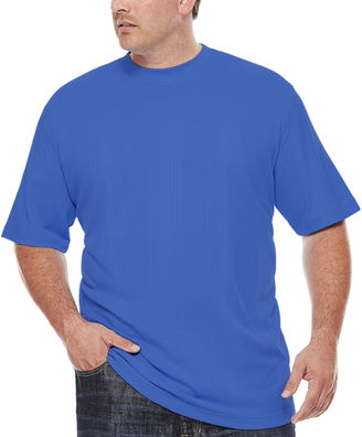 Claiborne Short Sleeve Crew Neck T-Shirt-Big and Tall