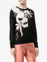 Thumbnail for your product : Dries Van Noten Nessa floral intarsia jumper - women - Polyamide/Mohair/Merino - XS