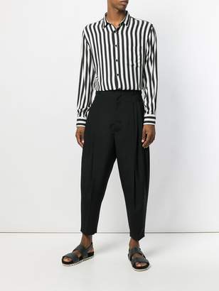 Haider Ackermann tailored drop-crotch trousers