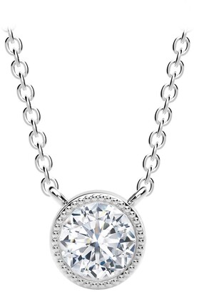 De Beers Forevermark Forevermark Tribute Collection Diamond (1/3 ct. t.w.) Necklace in 18k Yellow, White and Rose Gold