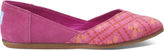 Thumbnail for your product : Toms Rose Violet Women's Jutti Flats