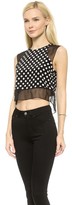 Thumbnail for your product : Elizabeth and James Sleeveless Enno Crop Top
