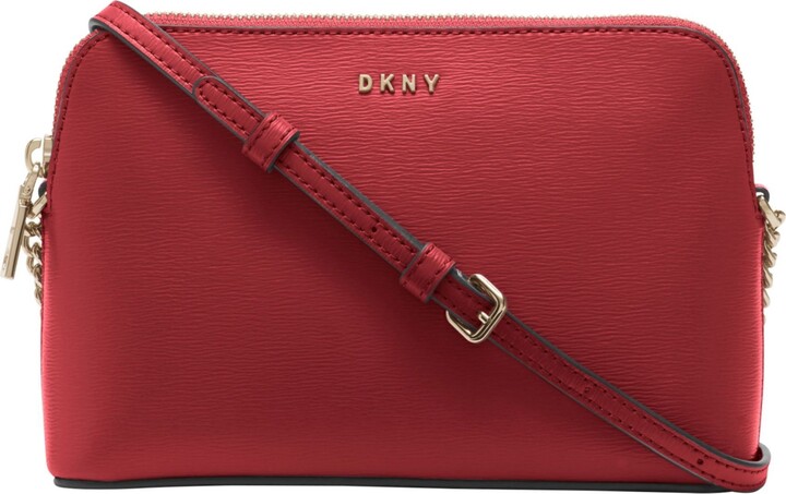 dkny black and red bolsa