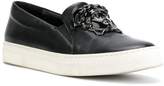Thumbnail for your product : Versace Medusa slip-on sneakers