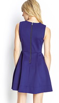 Thumbnail for your product : LOVE21 LOVE 21 Stretch Fit & Flare Dress