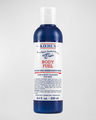Kiehl's Body Fuel All-In-One Energizing Wash for Hair and Body, 8.4 oz.