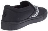 Thumbnail for your product : Marcelo Burlon County of Milan Embroidered Wings Black Slip On