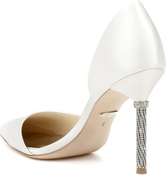 badgley mischka ozara glitter pumps
