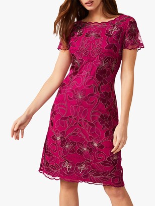 Phase Eight Nessa Embroidered Dress