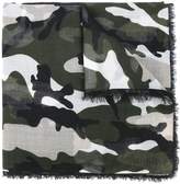 Thumbnail for your product : Valentino Valentino camouflage scarf
