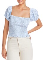 Thumbnail for your product : Chaser Smocked Puff Sleeve Top - 100% Exclusive