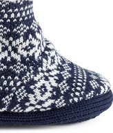 Thumbnail for your product : H&M Jacquard-knit Slipper Socks - Dark blue - Kids