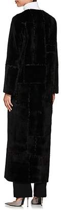 The Row Women's Paycen Fur Long Coat - Black