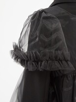 Thumbnail for your product : Noir Kei Ninomiya Hybrid Tulle-dress And Tailored Coat - Black