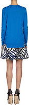 Thumbnail for your product : Proenza Schouler Monstera Leaf-Print Double Wrap Skirt
